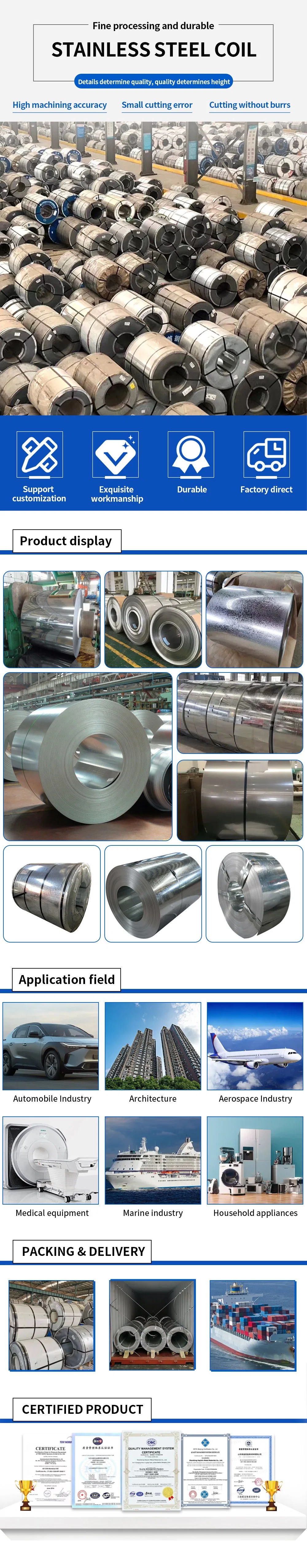 Full Hard HRC Hot Rolled Coil Bright Black Annealed Cold Rolled Steel Coils  Q235B Q345B 0