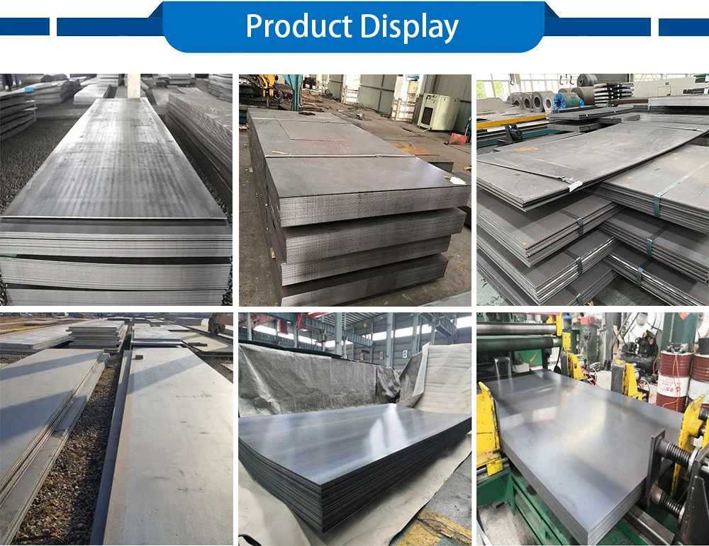 High Quality Hot/Cold Rolled Carbon Steel Sheet ASTM GB JIS AISI DIN BS Marine Plate Boiler Plate S235jr, S235j0 A36, Q235, Q235B Carbon Steel Plate