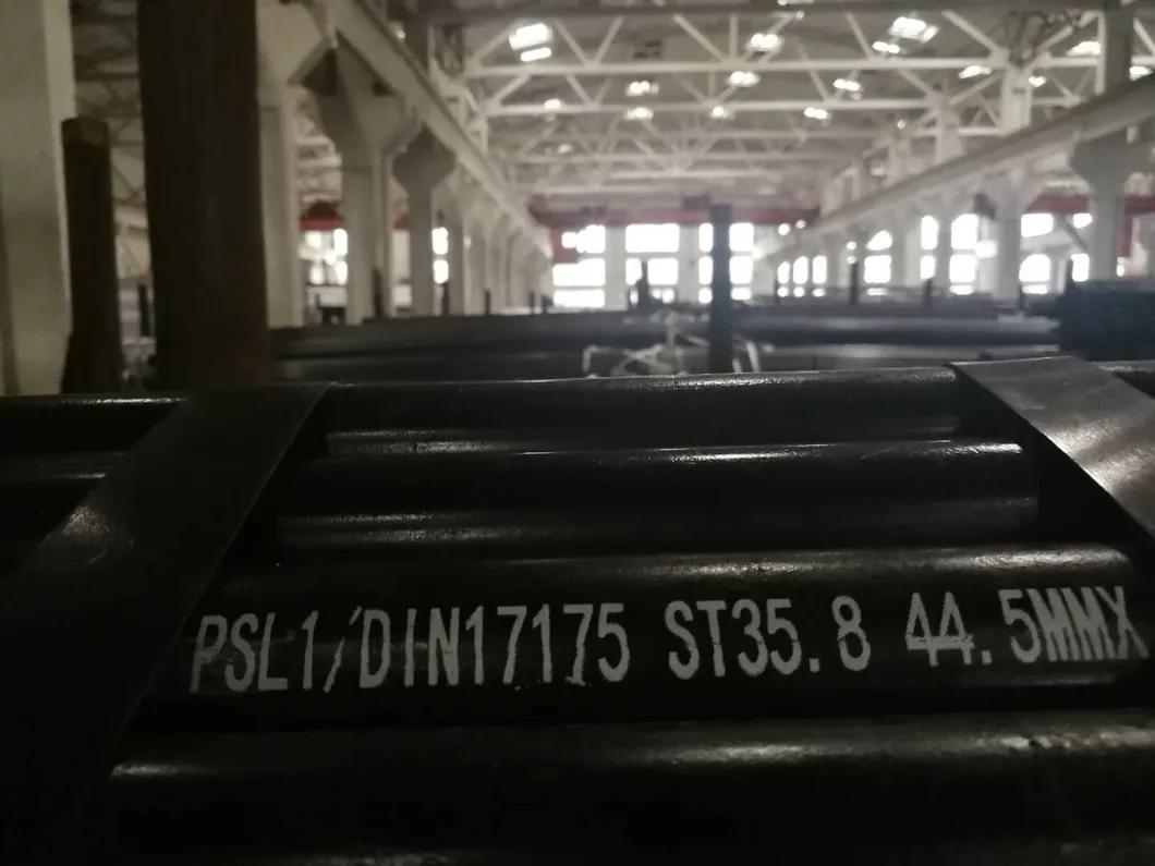 DIN 17175 St45.8 Seamless Steel Pipe Boiler Tube