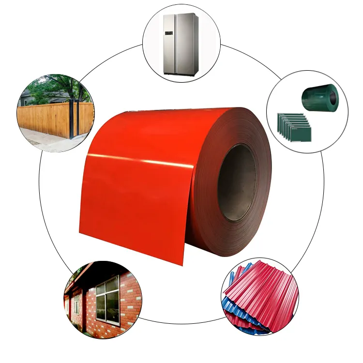Printed Color Coated Coil Galvanized Steel Coil PPGI