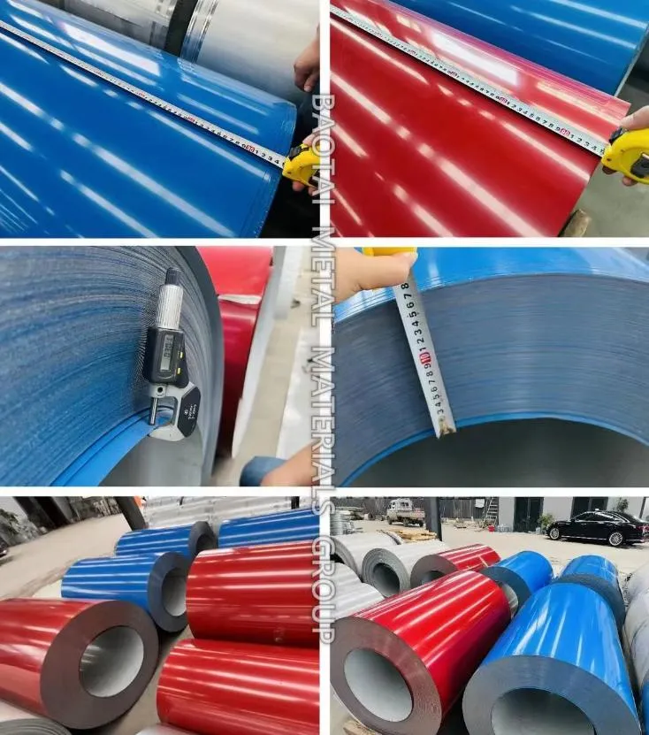 Ral 6023 9002 9016 Ral 8017 Zinc 60g White Wooden PVDF Printed PPGI Coil Cold Rolled PPGI China