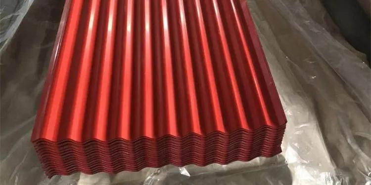 Cheap Price PPGI Customized Corrugated Steel Metal Roofing Tile Hot Rolled Color Coated Prepainted Galvanized Steel Zinc Tin Roof Sheet with Large Stock