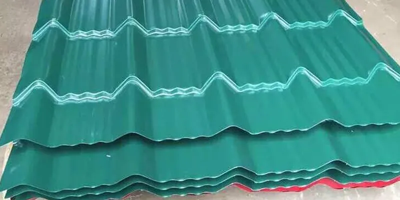 Cheap Price PPGI Customized Corrugated Steel Metal Roofing Tile Hot Rolled Color Coated Prepainted Galvanized Steel Zinc Tin Roof Sheet with Large Stock