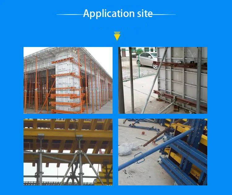 Hot-DIP Galvanized Tray Buckle Feet Galvanized Adjustable 40*2.0 Steel Scaffold