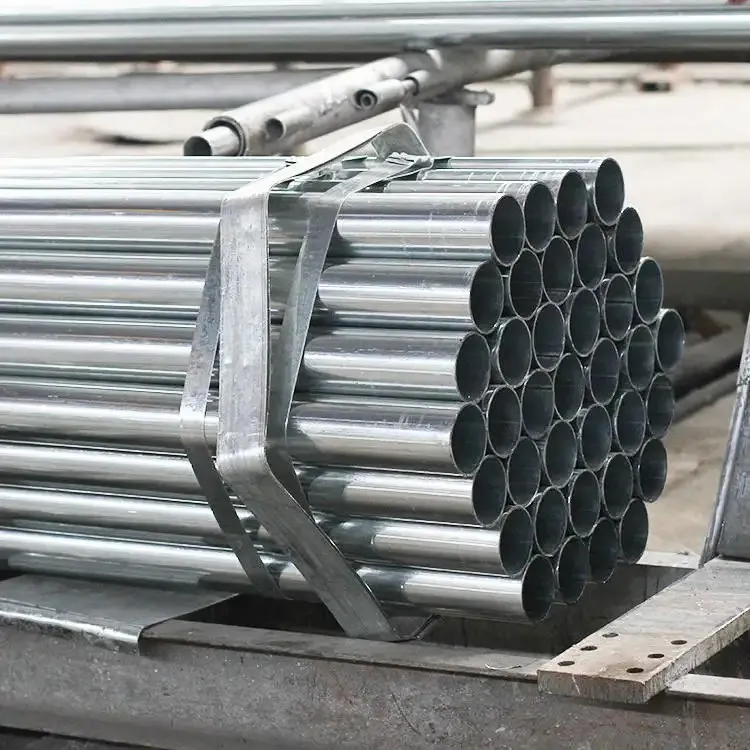 Hot Dip Threading Process Seamless Galvanized Square Pipe Q195 Q235B Z275 Z100 2