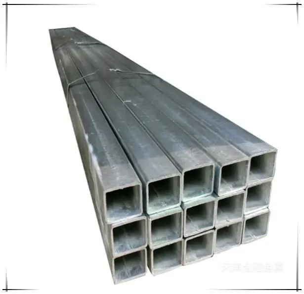 Hot Dip Threading Process Seamless Galvanized Square Pipe Q195 Q235B Z275 Z100 7