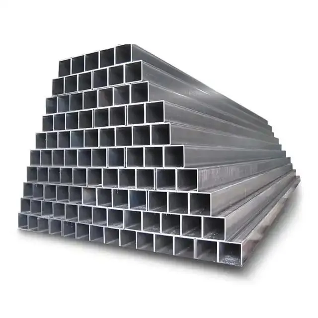 Hot Dip Threading Process Seamless Galvanized Square Pipe Q195 Q235B Z275 Z100 6