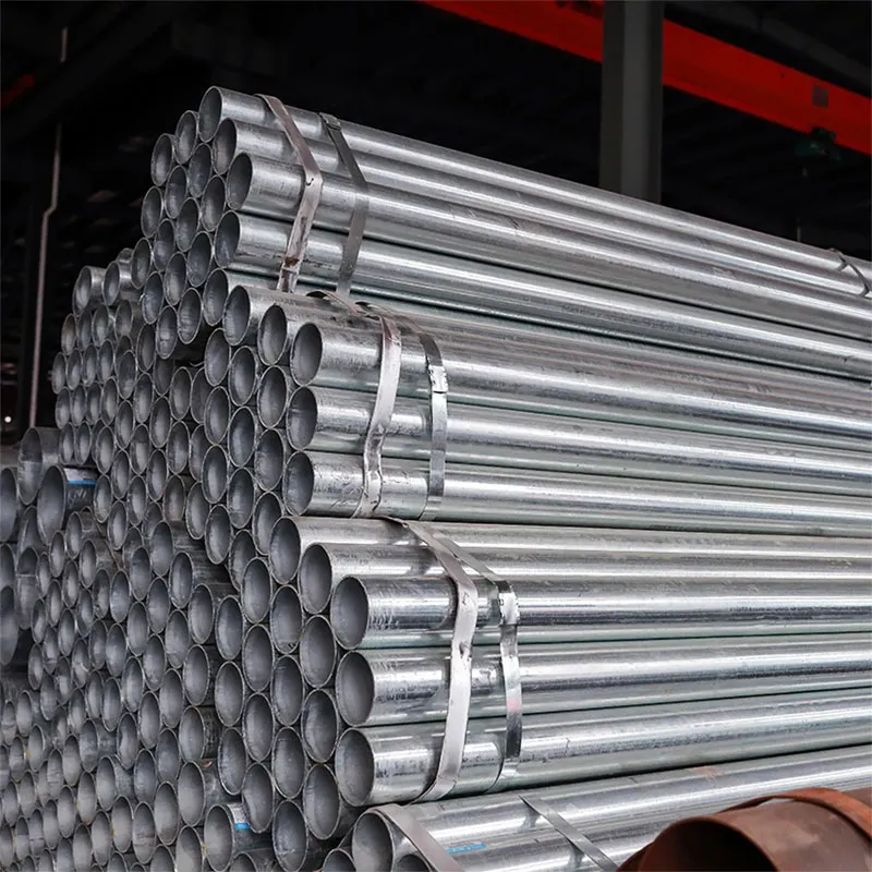 Hot Dipped Galvanized Steel Pipe Hollow Sections Welded Carbon Round Steel Tube 1