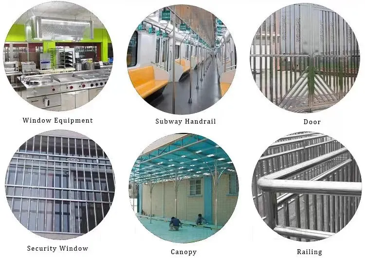 ASTM 201 304 304L 316L Polished Seamless/Welded Stainless Steel Pipe 12