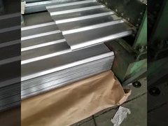 Corrugated roof panels