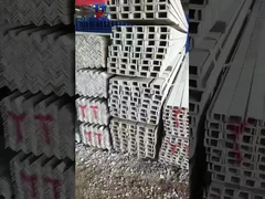 Acero laminado en caliente estándar del haz del ángulo del GB del haz de ayuda del hierro de ángulo S235