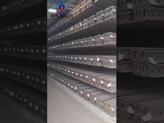 Vía de acero ferroviaria de acero de la pista 60R2 del carril ligero rectangular