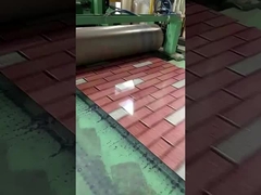 Rollo con revestimiento en color impreso