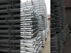 Горяче-погруженный оцинкованный поднос застежка ноги оцинкованные регулируемый 40 * 2.0 стальной леса