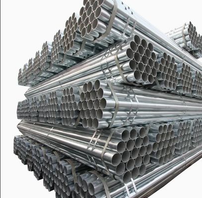 Hot DIP Galvanized Round Steel Pipe / Gi Pipe Pre Galvanized Steel Pipe Galvanized Tube for Construction